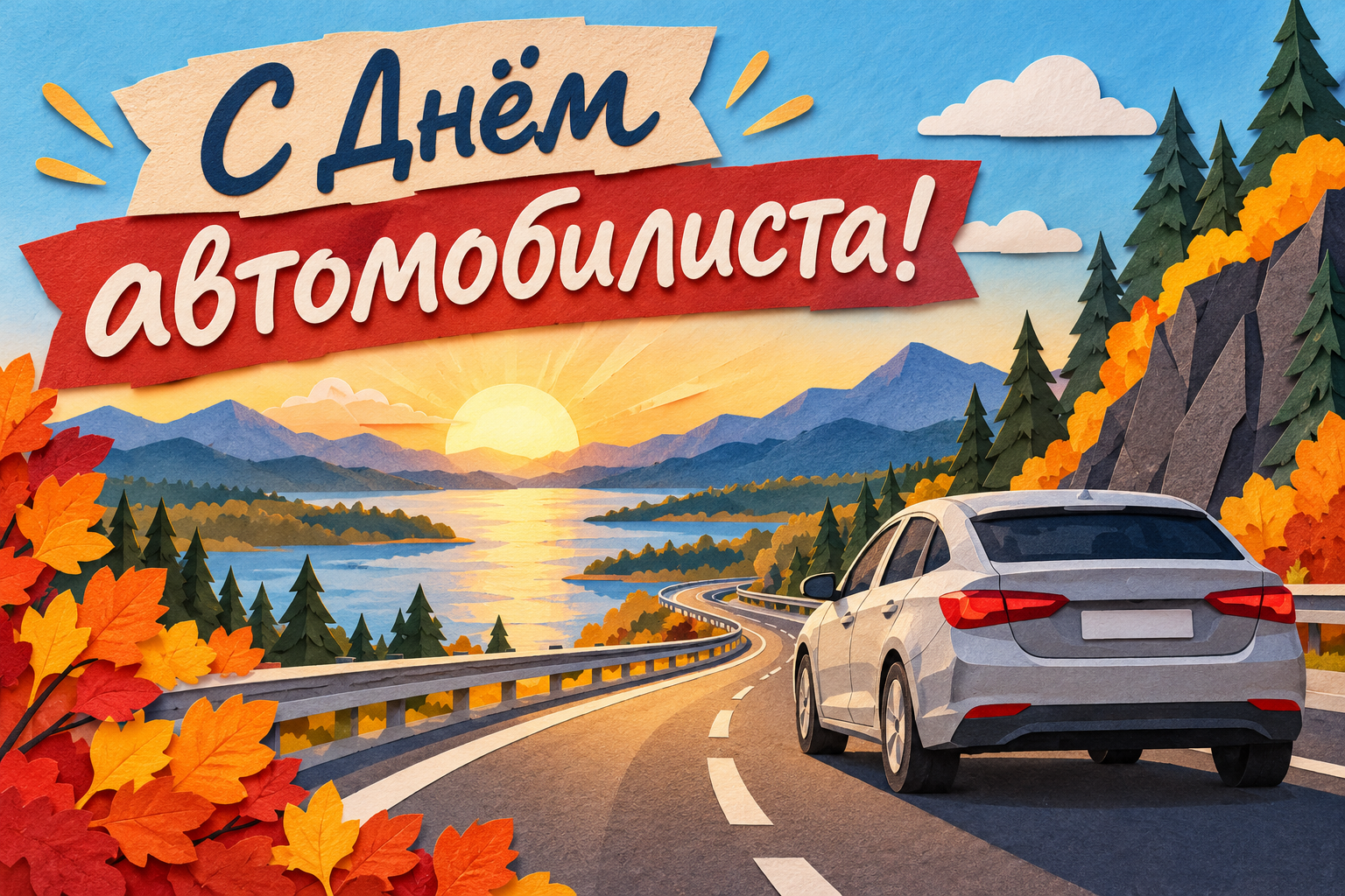 День автомобилиста: открытки и поздравления для водителей