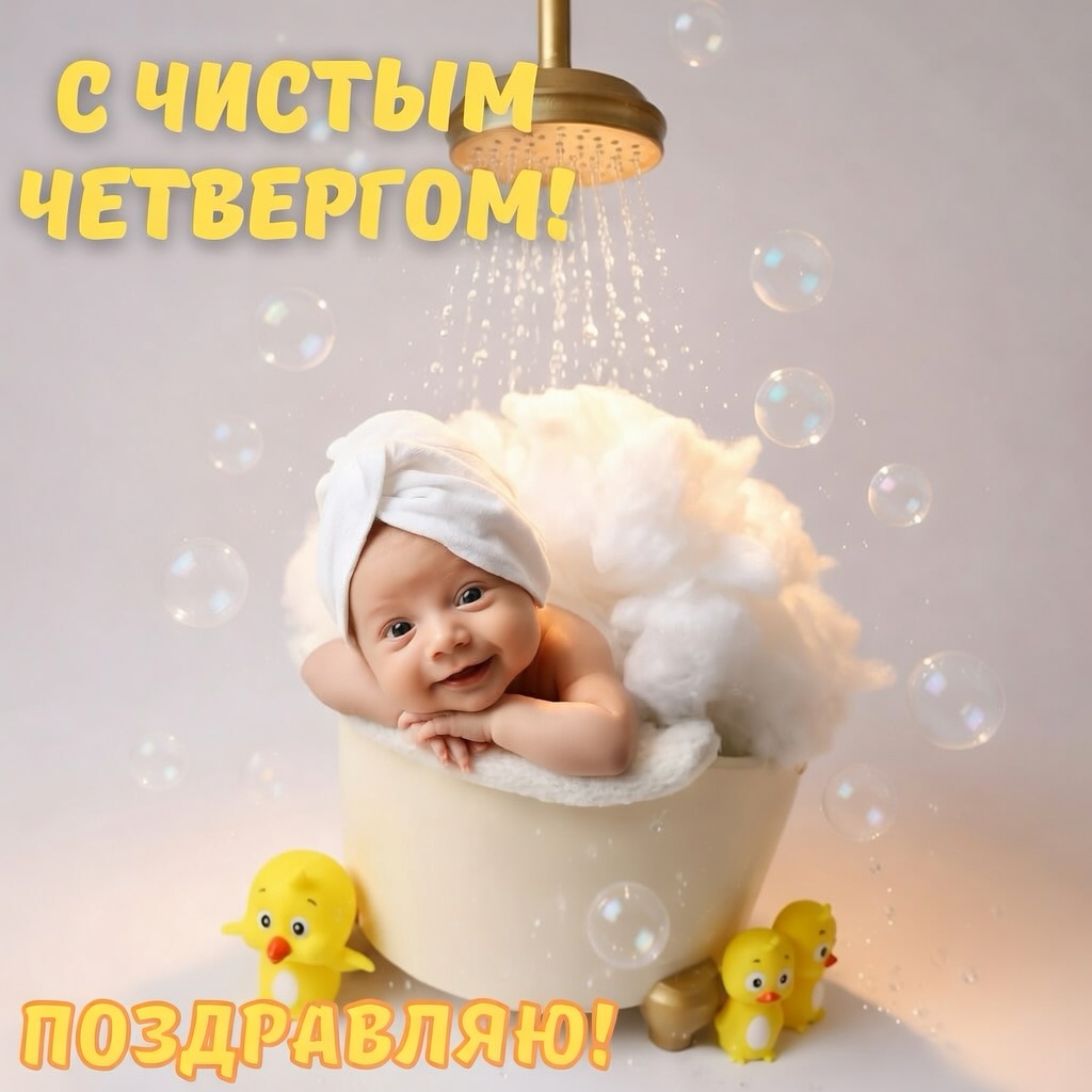 С Чистым четвергом! Красочные открытки, чтобы поздравить родных со светлым праздником