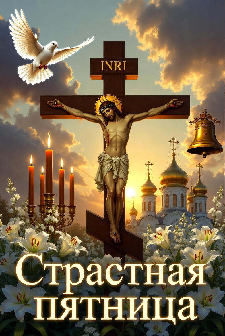 Со Страстной пятницей: лучшие открытки, картинки с надписями