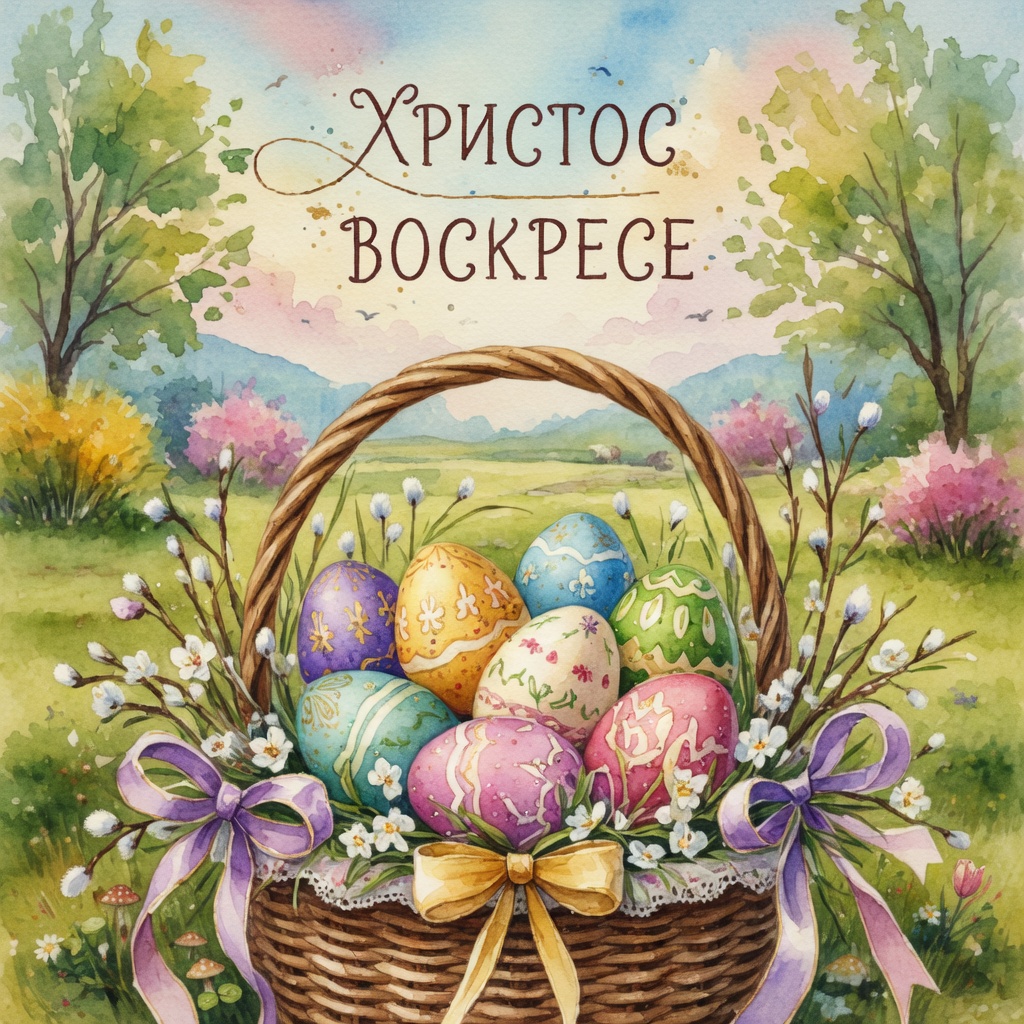 Открытки с Пасхой